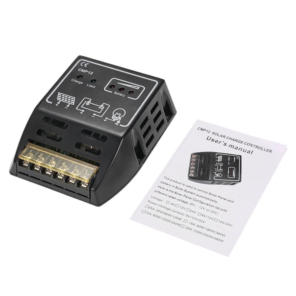 Solar Charge Controller Charging Regulator for Solar Panel Battery Overload Protection Image 11