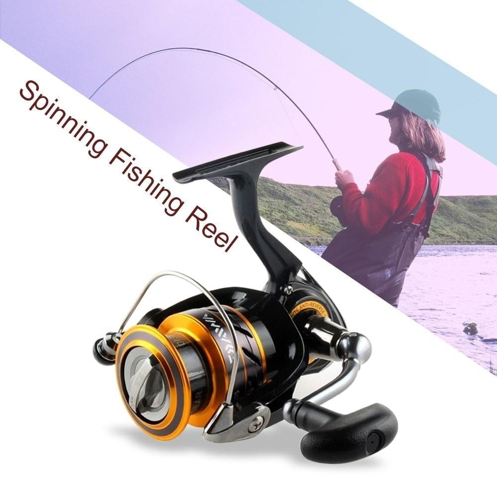 Spinning Fishing Reel 5.3:1 Gear Ratio Reel Left Right Interchangeable Fishing Reel Image 2