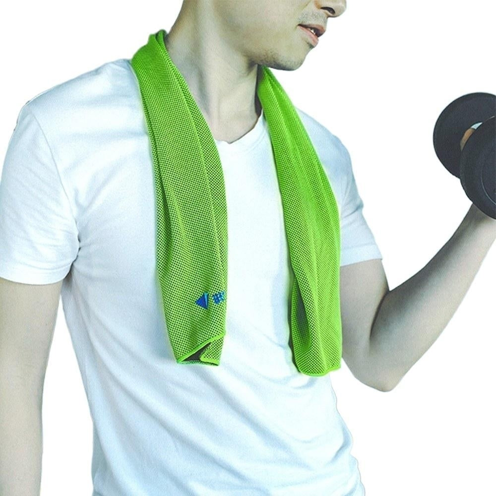 Sport Cooling Towel Microfiber Quick Dry for Travel Hiking Camping Yoga Fitness Gym Running Image 2