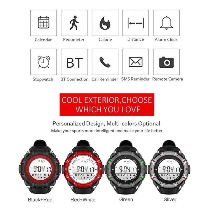 Sport Smart Watch Multi-functional Support Pedometer Camera Remoter Call SMS Reminder etc Image 8