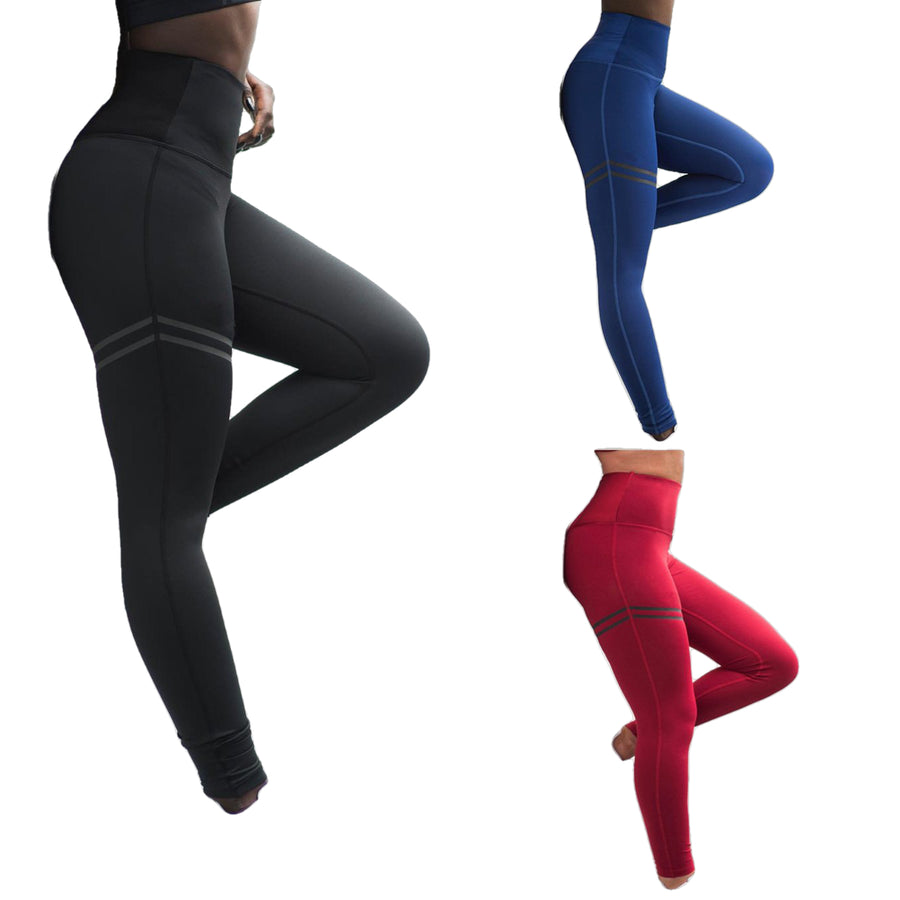 Summer Womens Jogger Sports Yoga Workout Gym Fitness Leggings Pants Jumpsuit Athletic Running Scrunch Trousers Image 1