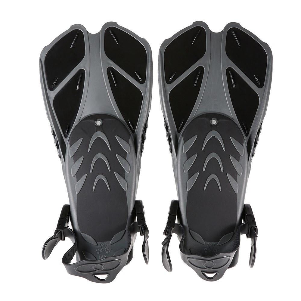 Swim Fins Floating Training Fin Flippers with Adjustable Heel for Swimming Diving Snorkeling Water Sports Image 2