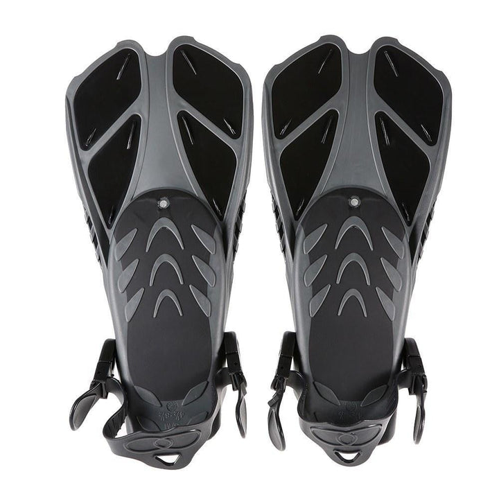 Swim Fins Floating Training Fin Flippers with Adjustable Heel for Swimming Diving Snorkeling Water Sports Image 1