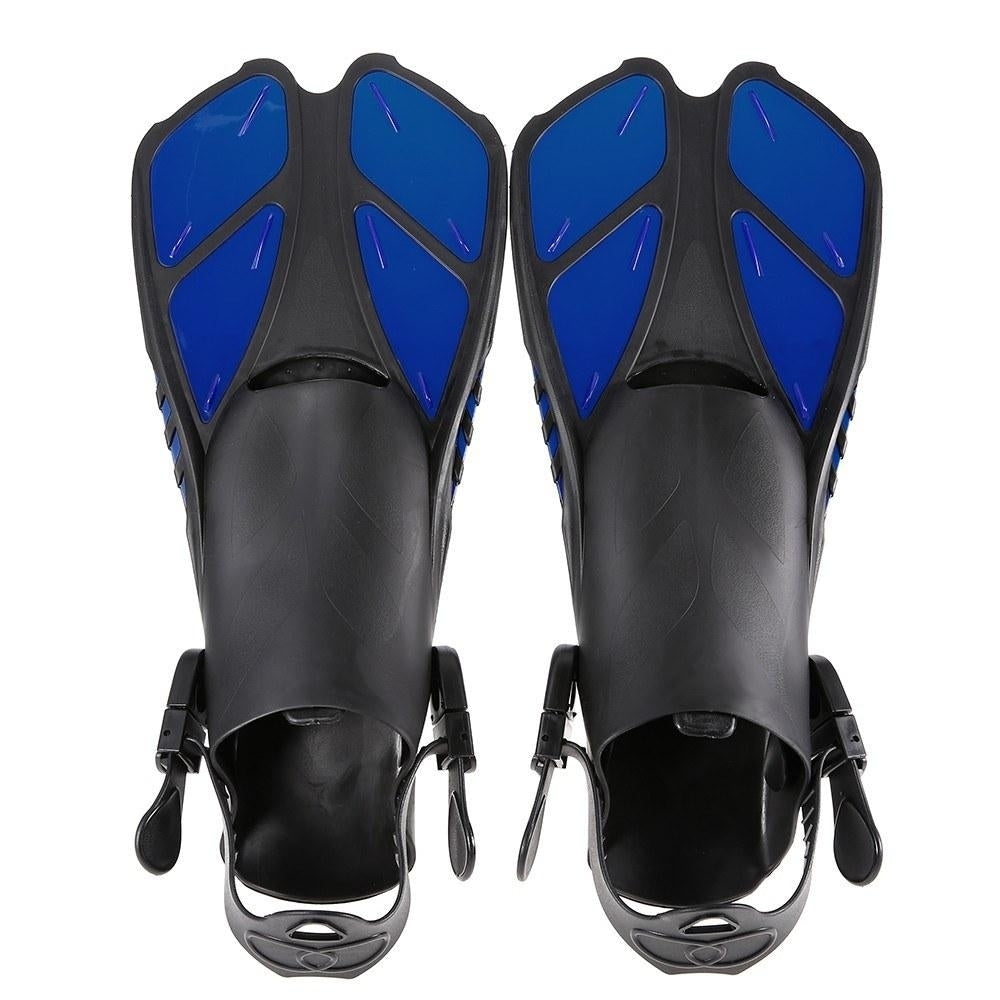 Swim Fins Floating Training Fin Flippers with Adjustable Heel for Swimming Diving Snorkeling Water Sports Image 3
