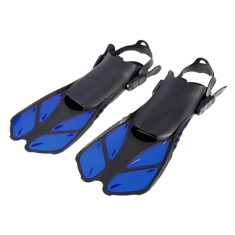 Swim Fins Floating Training Fin Flippers with Adjustable Heel for Swimming Diving Snorkeling Water Sports Image 4