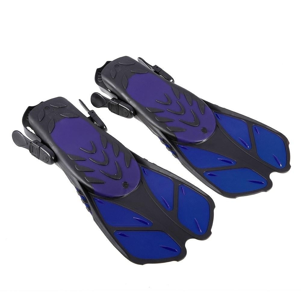 Swim Fins Floating Training Fin Flippers with Adjustable Heel for Swimming Diving Snorkeling Water Sports Image 8