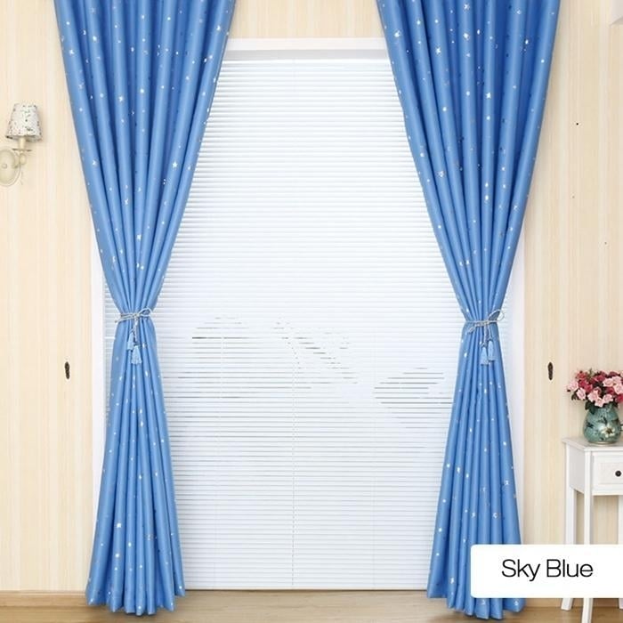 Thermal Insulated Grommets Blackout CurtainsStar Image 1