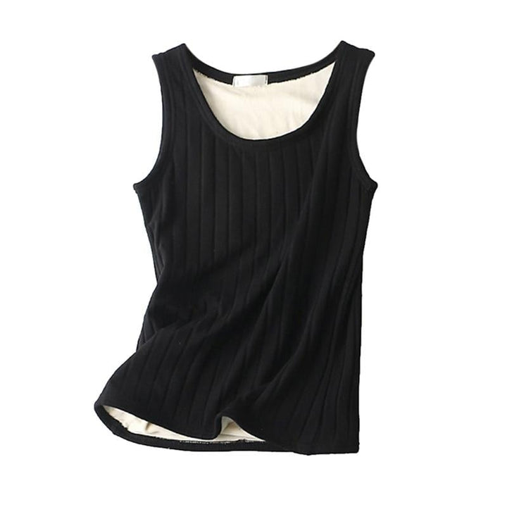 Thermal Women Sleeveless Tank Top Underwear Warm Knited Vest Slim Image 1
