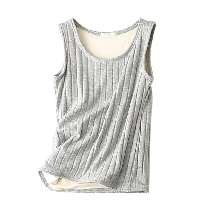 Thermal Women Sleeveless Tank Top Underwear Warm Knited Vest Slim Image 7
