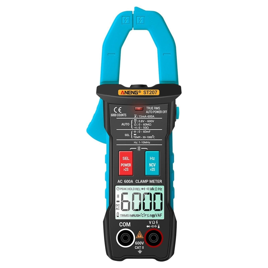 True RMS Clamp Meter with App Remote Control Autoranging Diode Hertz Temperature Tester Image 2