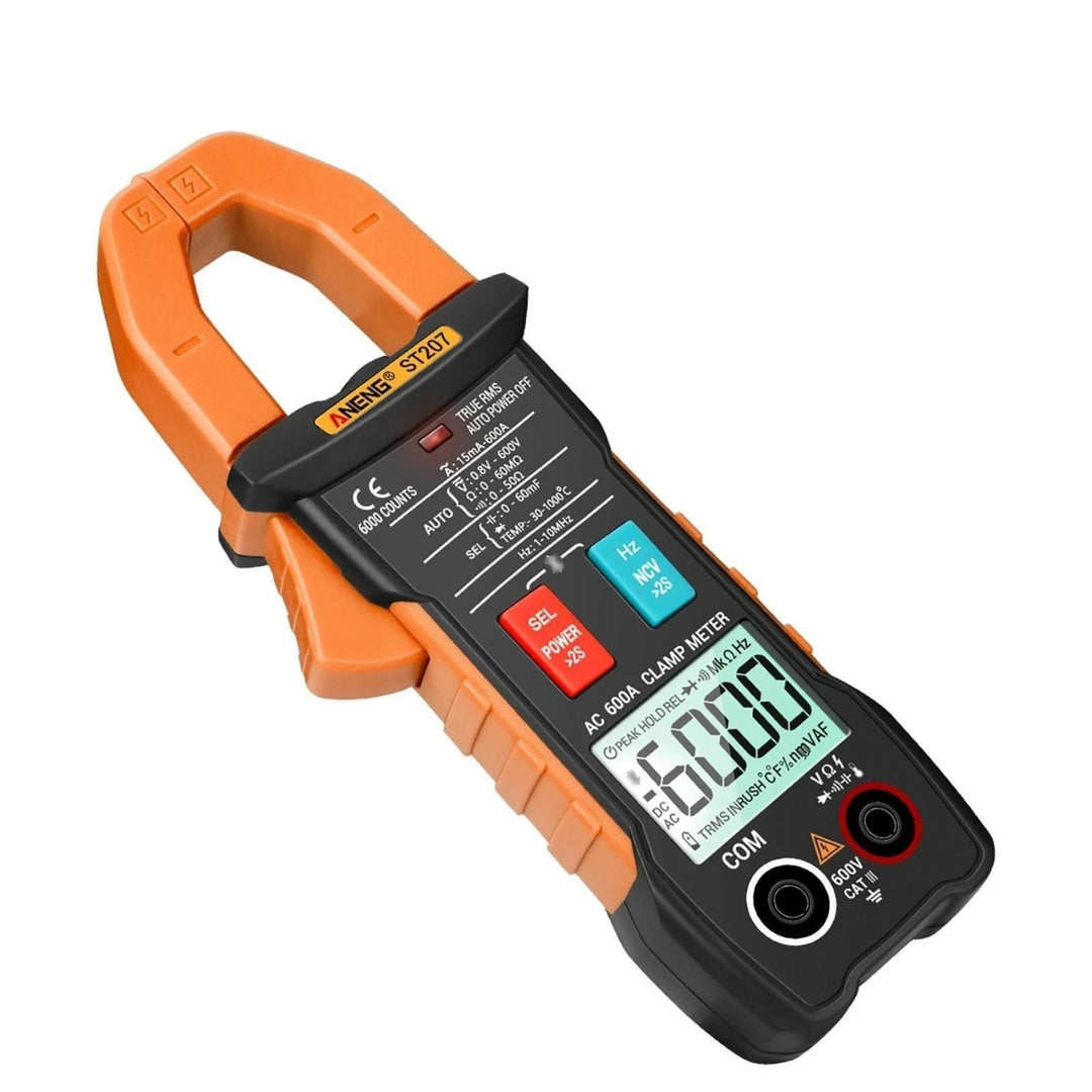 True RMS Clamp Meter with App Remote Control Autoranging Diode Hertz Temperature Tester Image 6