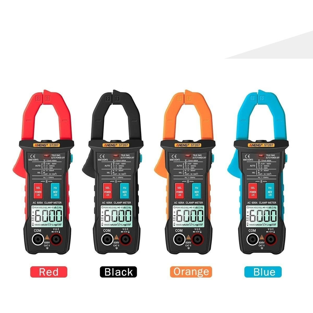 True RMS Clamp Meter with App Remote Control Autoranging Diode Hertz Temperature Tester Image 8