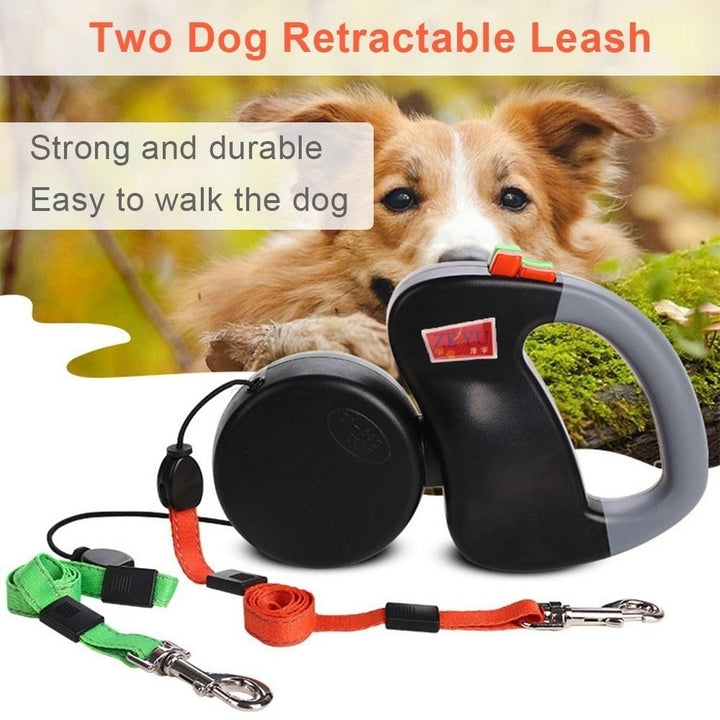 Two Dog Retractable Leash Dual Retractable Leash Image 7