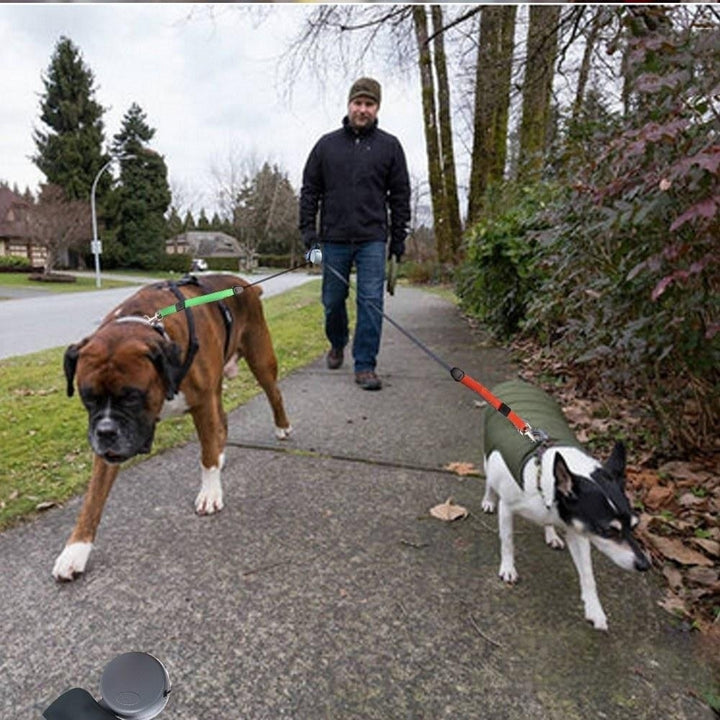 Two Dog Retractable Leash Dual Retractable Leash Image 8