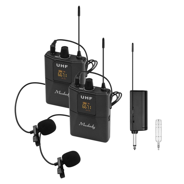 UHF Wireless Lavalier Microphone System 1 TX and 1 RX Image 4