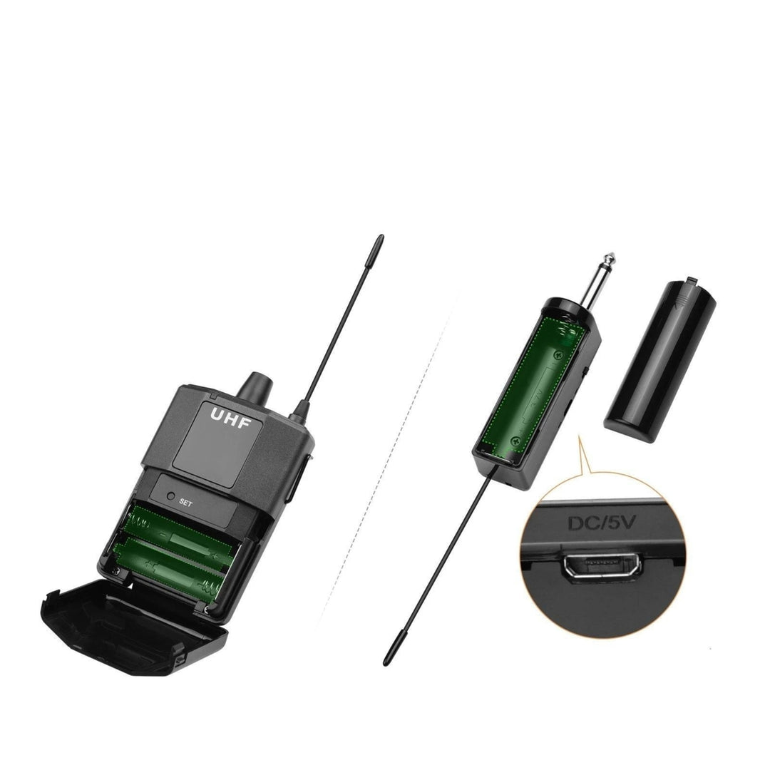 UHF Wireless Lavalier Microphone System 1 TX and 1 RX Image 8