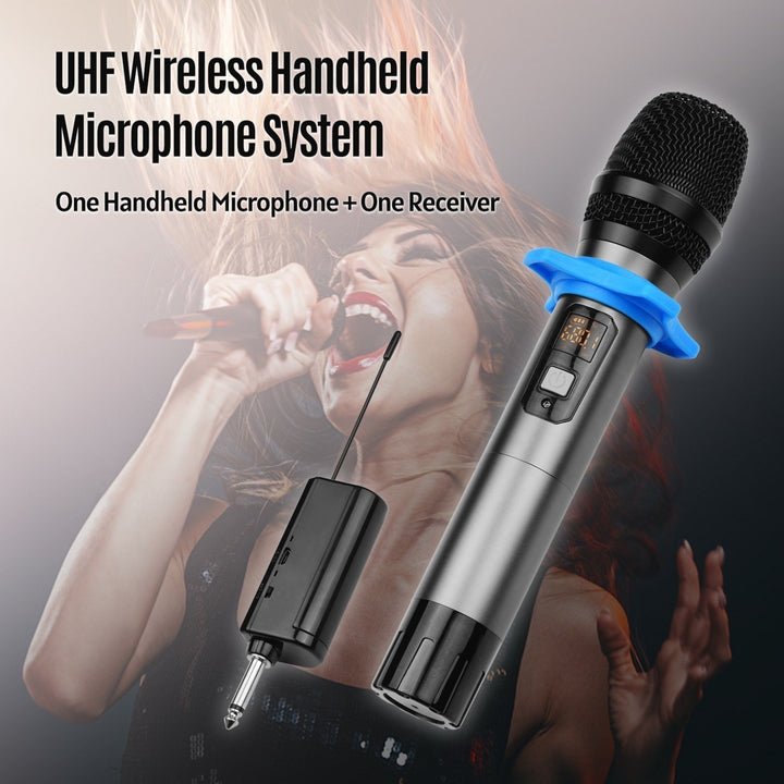 UHF Wireless Microphone System 1 TX and 1RX Image 9