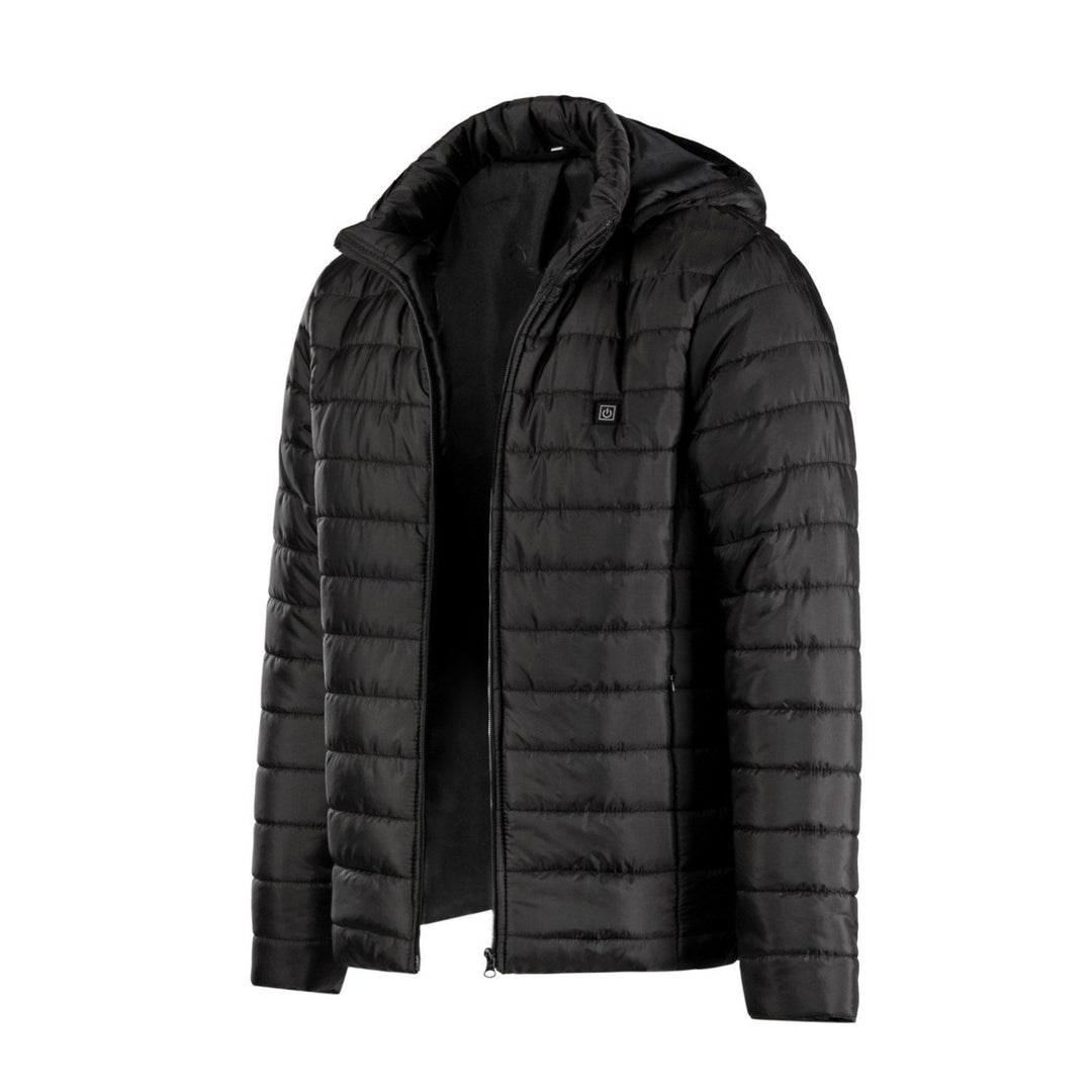 Unisex Outdoor USB Heating Coat Jacket Winter Flexible Electric Thermal Clothing Long Sleeves Fishing Hiking Warm Image 3