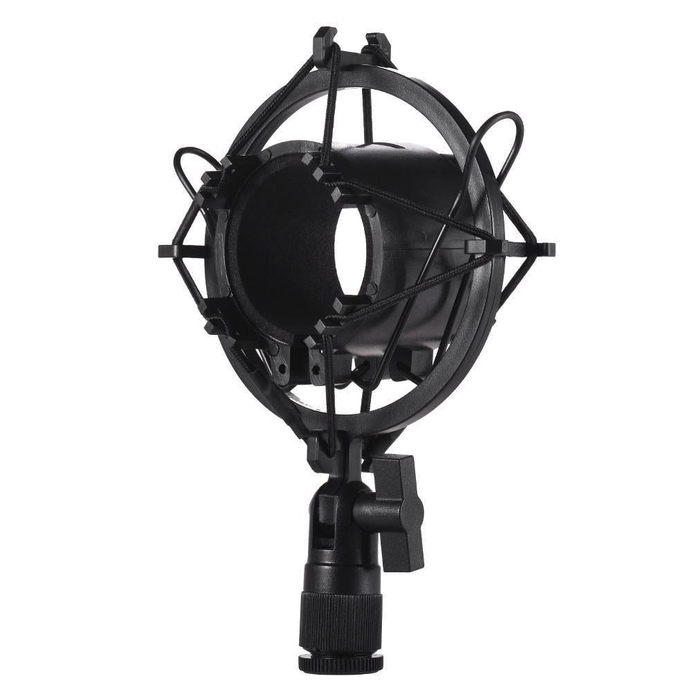 Univerdal Condenser Microphone Mic Shock Mount Holder Bracket Plastic Image 1