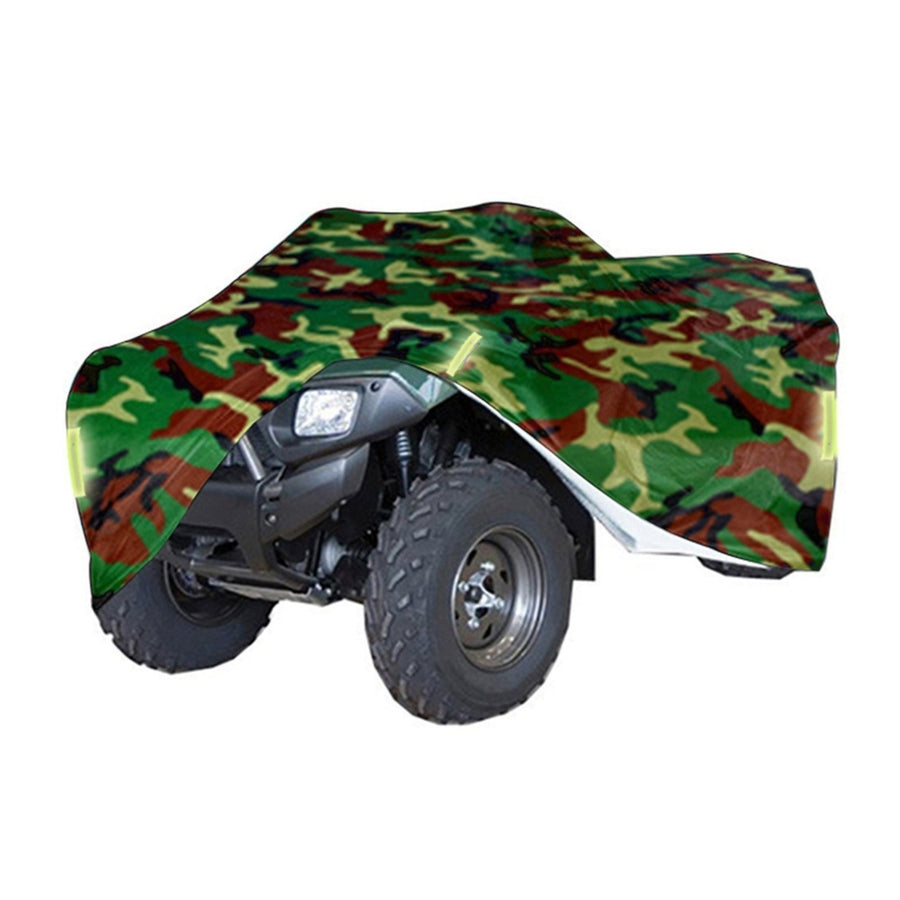 Universal Heavy Duty ATV ATC Cover 190T Rain Waterproof Dustproof Anti-UV Ripstop Beach Camouflage Vehicle Outdoor Image 1