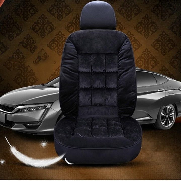 Universal Plush Slip Car Seat Cushion Image 3