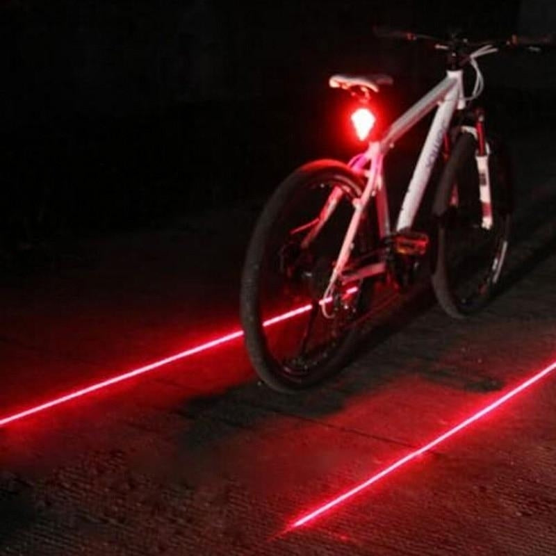 Waterproof LED Safety Warning Tail Lamp For Bike Image 4