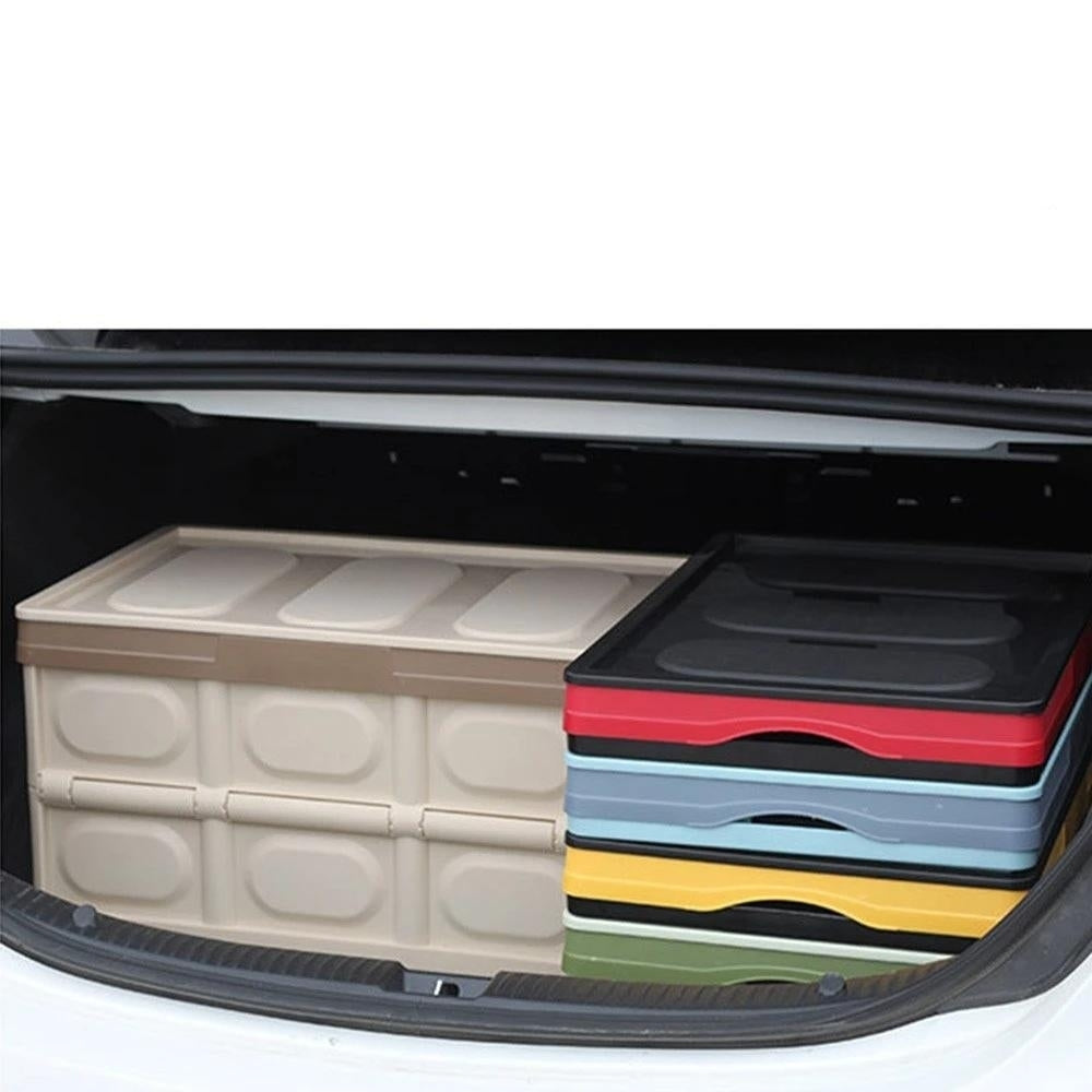 Vehicle-Mounted Folding Lastics Auto Storage Case Image 3