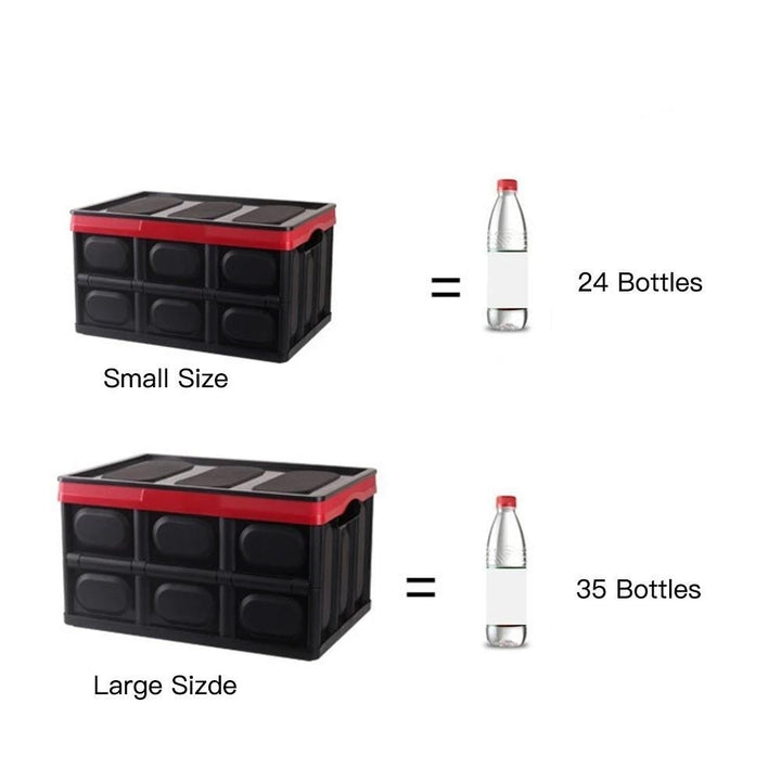 Vehicle-Mounted Folding Lastics Auto Storage Case Image 4