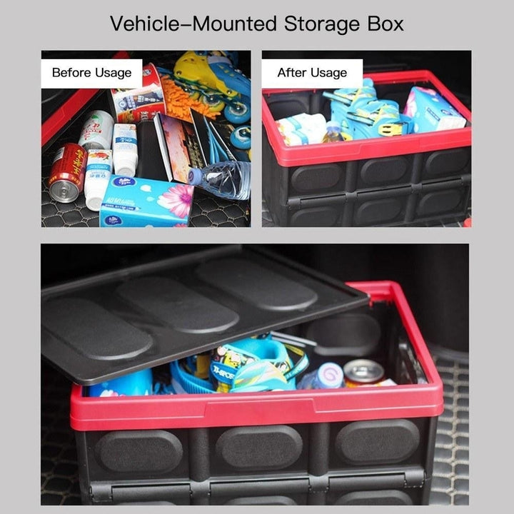 Vehicle-Mounted Folding Lastics Auto Storage Case Image 12