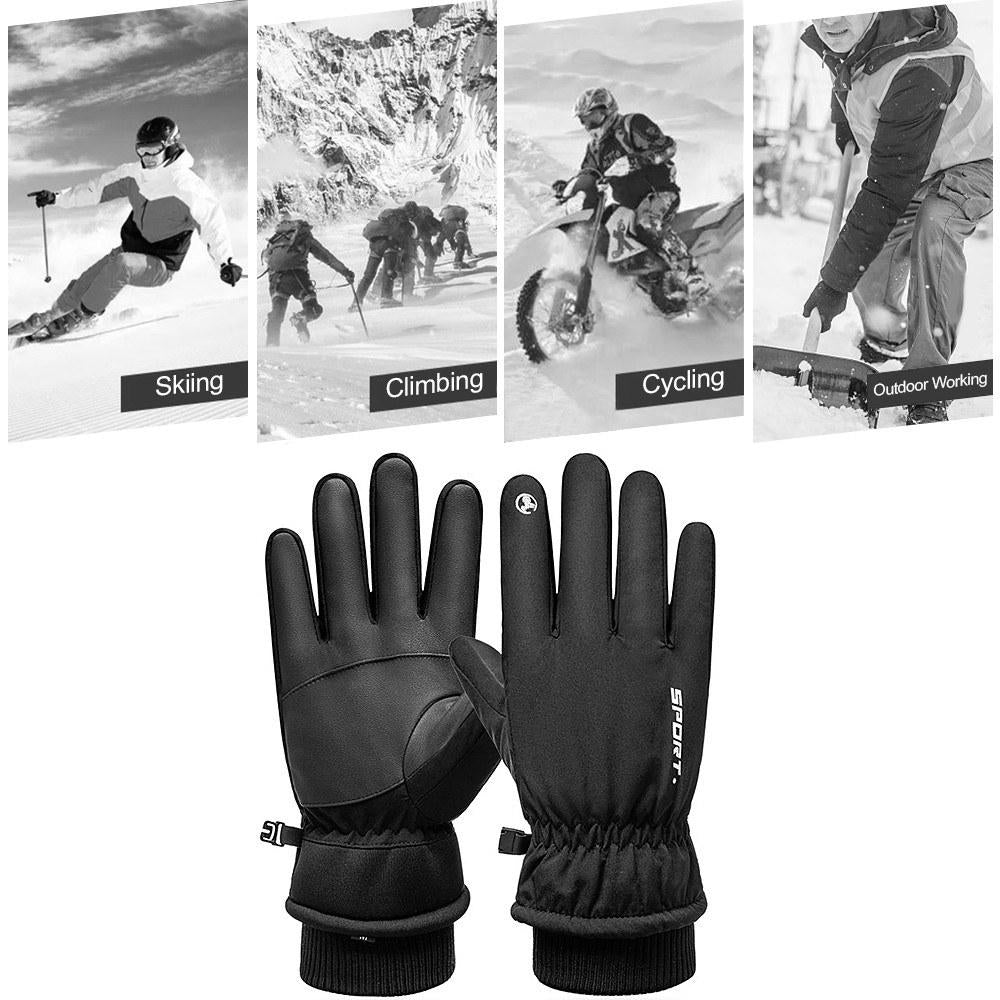 Warm Winter Gloves Snow Gloves for Men and Women Image 2