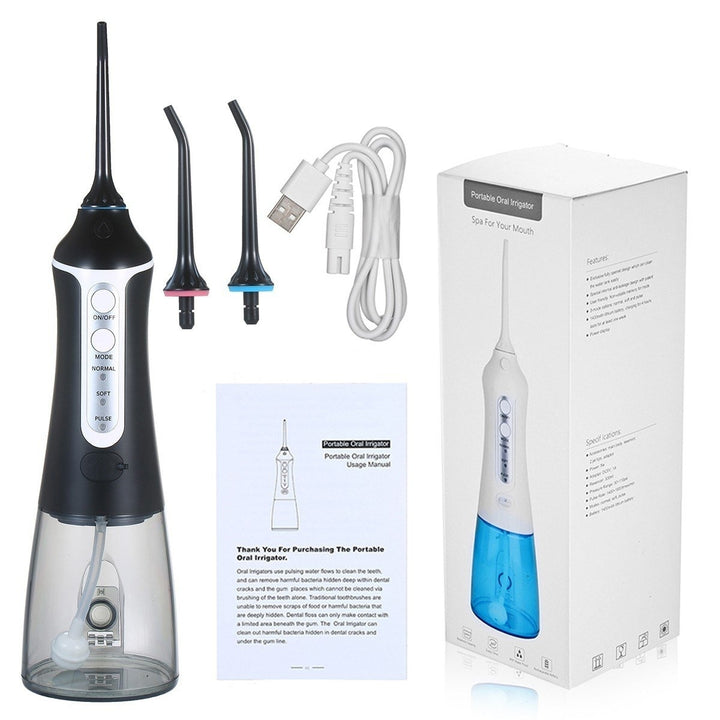 Water Flosser Portable Oral Irrigator Rechargeable Dental Flosser Image 6