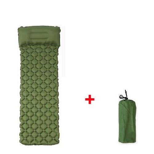 Waterproof Camping Mat Inflatable Mattress with Pillow in Tent for Travel Camping Image 3