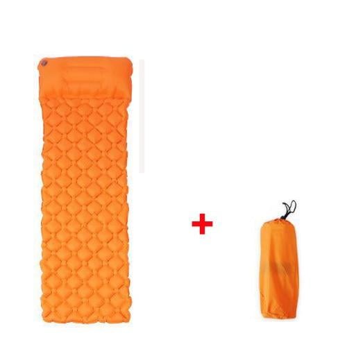 Waterproof Camping Mat Inflatable Mattress with Pillow in Tent for Travel Camping Image 4