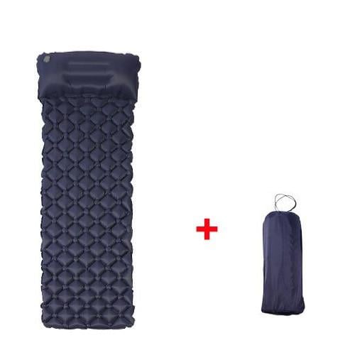 Waterproof Camping Mat Inflatable Mattress with Pillow in Tent for Travel Camping Image 4