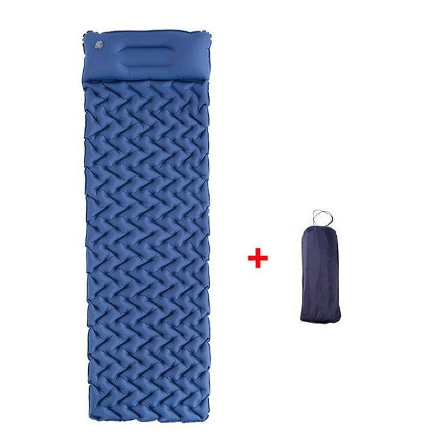Waterproof Camping Mat Inflatable Mattress with Pillow in Tent for Travel Camping Image 6