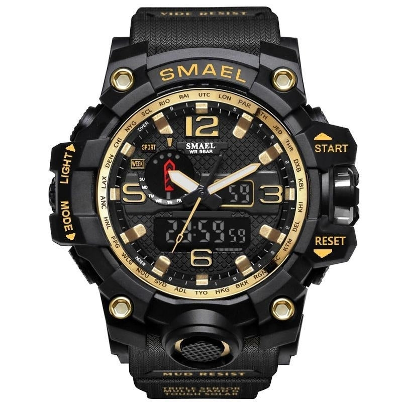Waterproof Sport Dual Display Watch Image 8