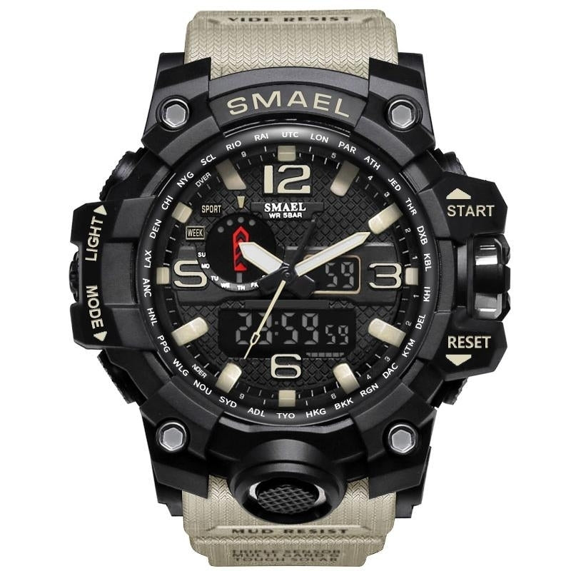 Waterproof Sport Dual Display Watch Image 9