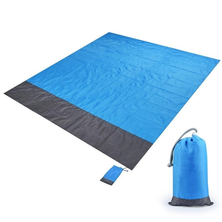 Waterproof Portable Picnic Beach Blanket Outdoor Mat Camping Ground Mattress Sleeping Pad Image 1