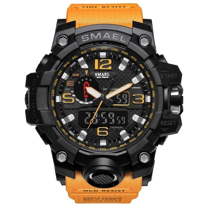 Waterproof Sport Dual Display Watch Image 10