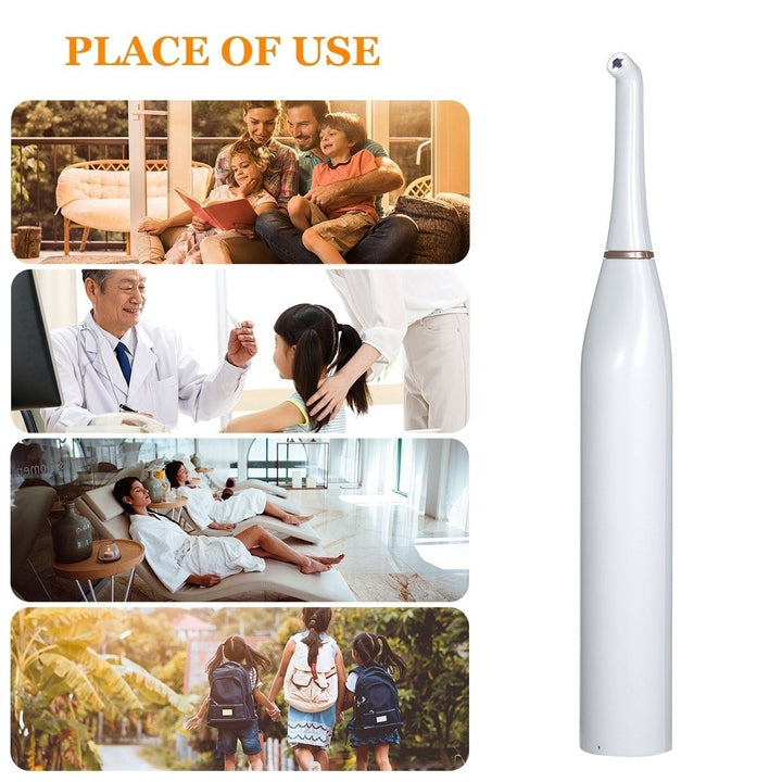 WiFi Dental Intraoral Camera with App Cordless USB Rechargeable Oral Cavity Endoscope Dental Mirror with Light Image 6