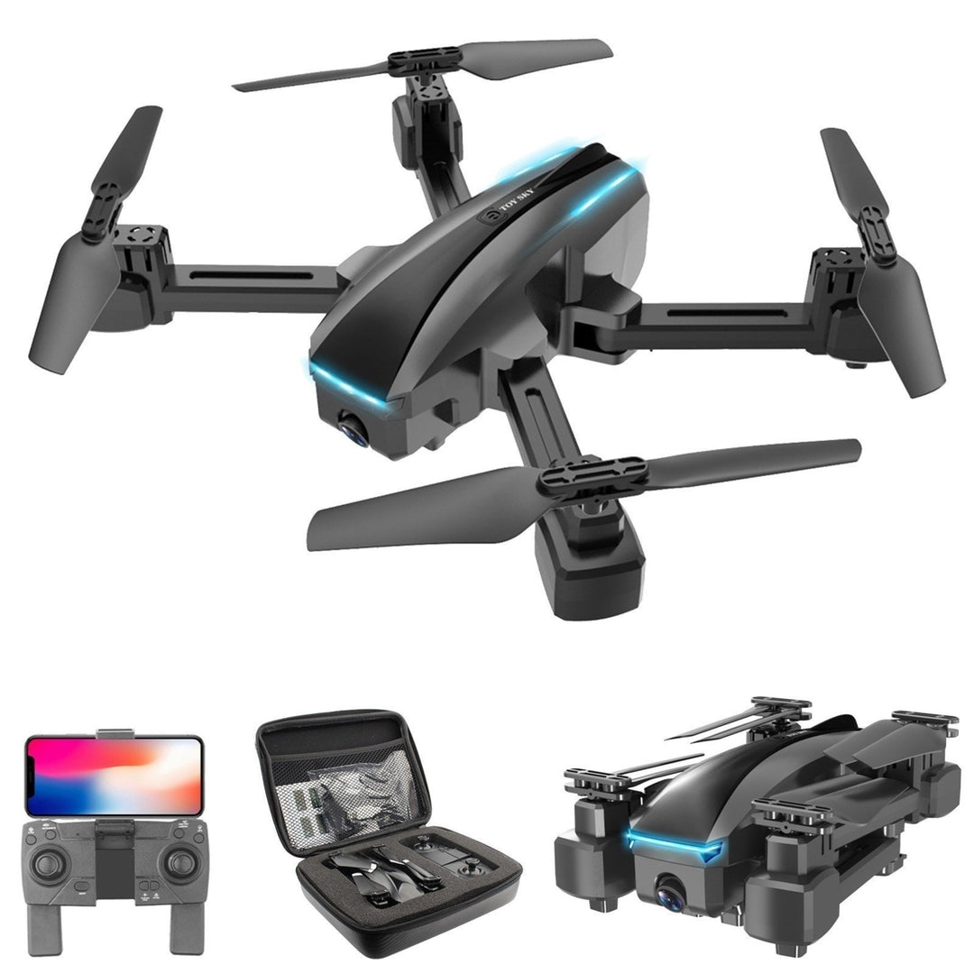 WIFI FPV 4K Camera RC Drone Dual Gesture Photo,video Optical Flow Positioning Headless Mode Quadcopter Image 4