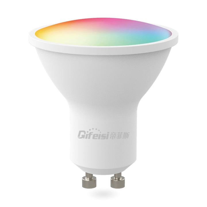 WiFi Intelligent Bulb 5W RGB+CCT Adjustable Light Voice Control APP Remote Control Image 2