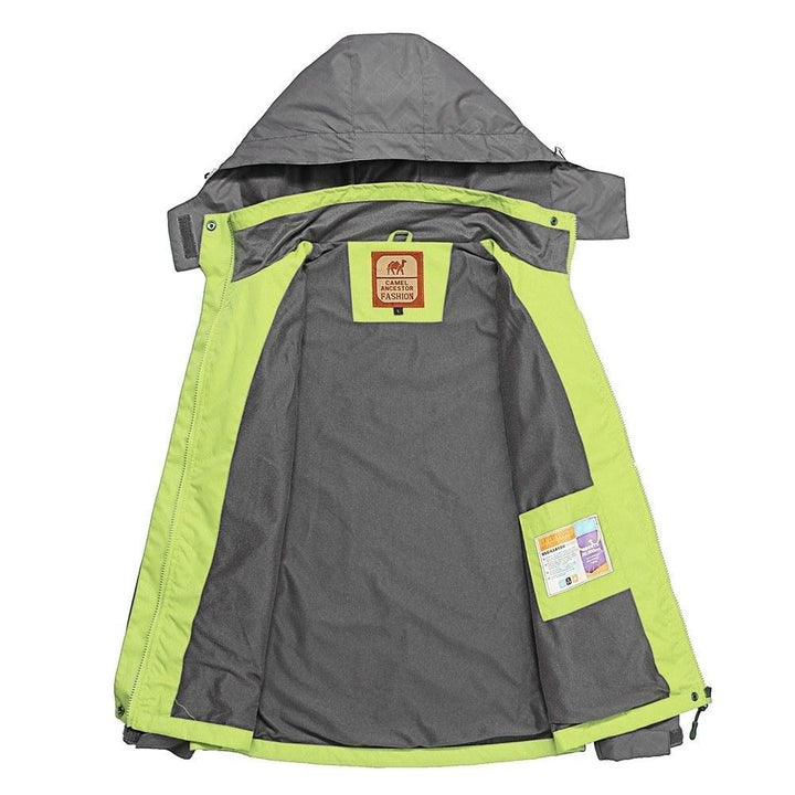 Windproof Raincoat Sportswear Outdoor Hiking,Traveling Cycling Sports,Detachable Hooded Coat,for Women Image 4