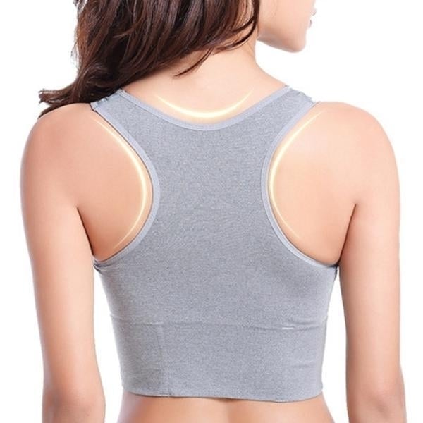 Wire Free Shapping Comfort Fitness Sports Yoga Bra Image 6