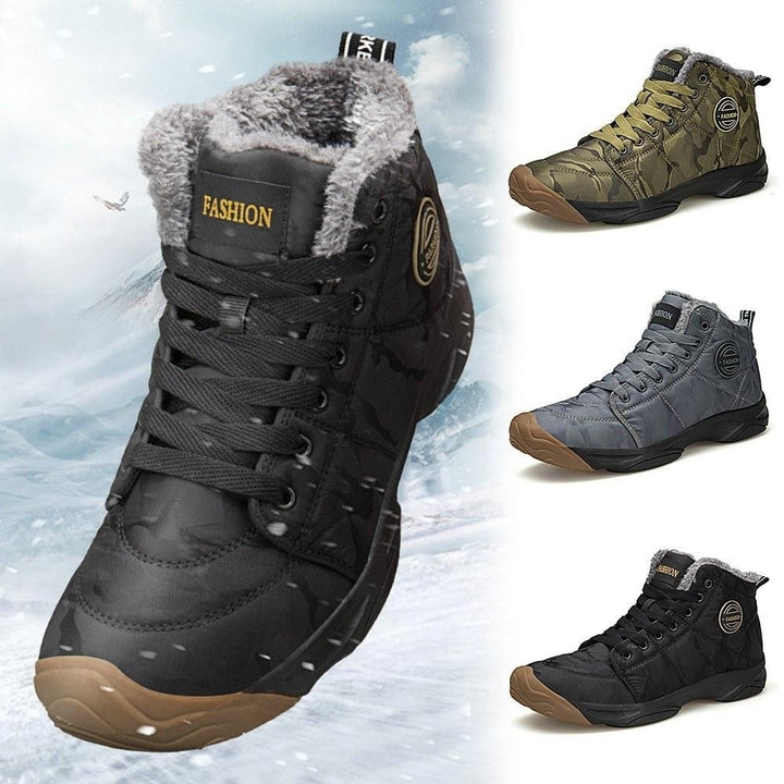 Winter Warm Boots with Inner Lining Snow Women Men Image 9