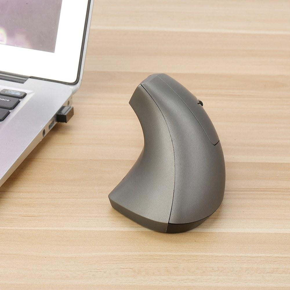 Wireless Mouse Vertical Mice Ergonomic Rechargeable 3 DPI optional Image 2