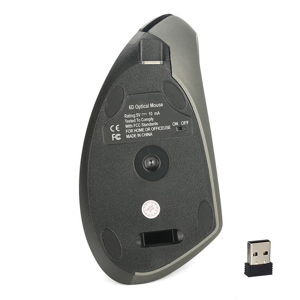 Wireless Mouse Vertical Mice Ergonomic Rechargeable 3 DPI optional Image 3