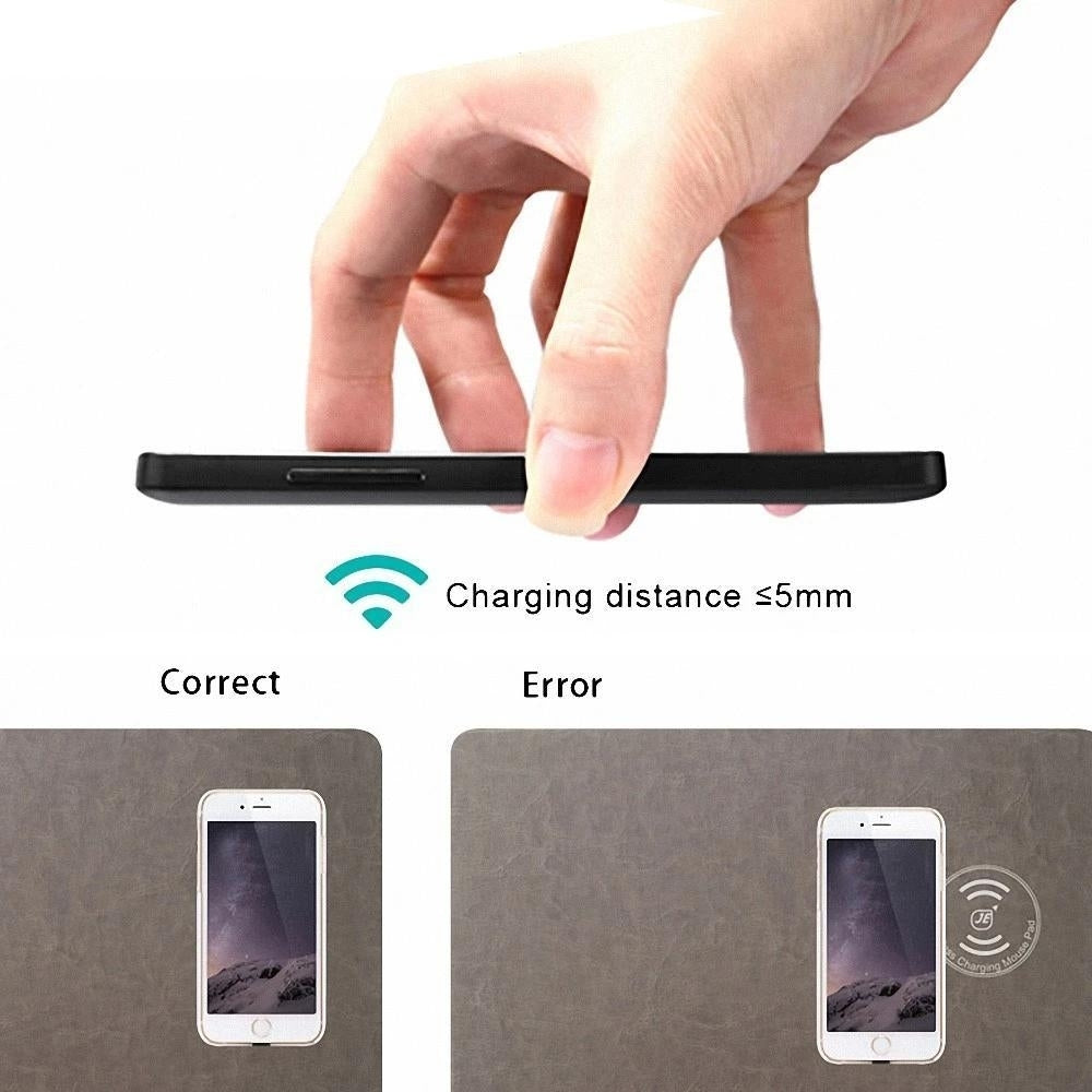 Wireless Charging Mouse Pad Qi Standard Image 11