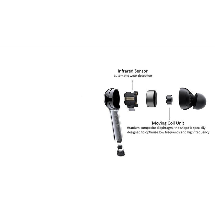Wireless Earphone Stereo Voice Assistant IP54 Waterproof In-Ear Double Tap Control 12 Hours Image 10