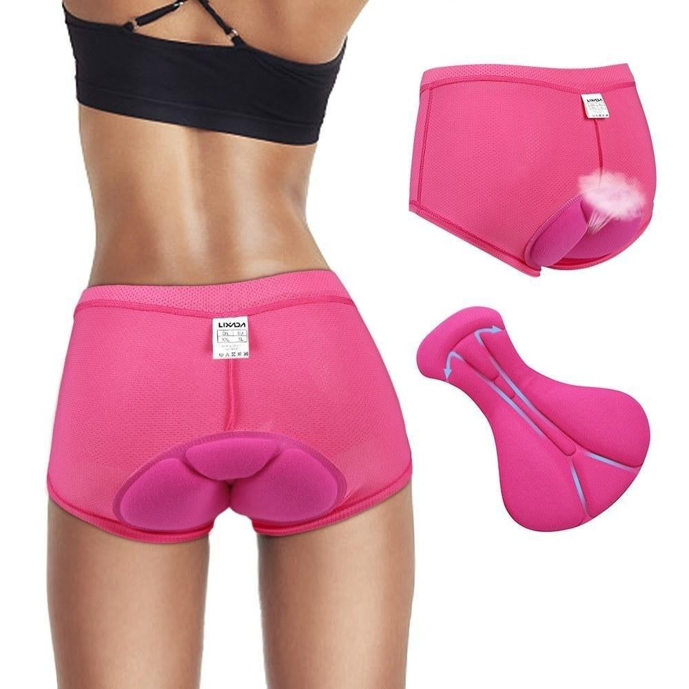 Women Cycling Underwear Pants Gel 3D Padded Image 1